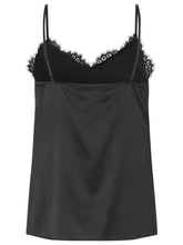 Load image into Gallery viewer, Rosemunde Shiny Camisole - Black
