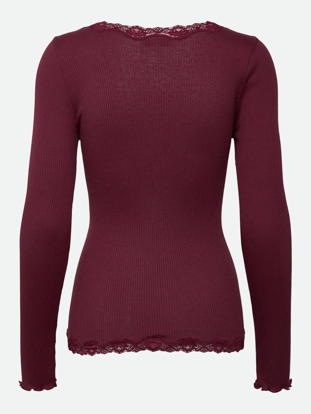 RWBabette V-neck Lace Cardigan - Windsor Wine