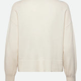 RWLaica Cashmere V-neck Jumper - Ivory