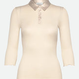 RWBeatha 3/4 Sleeve Polo T-shirt - Rainy Day