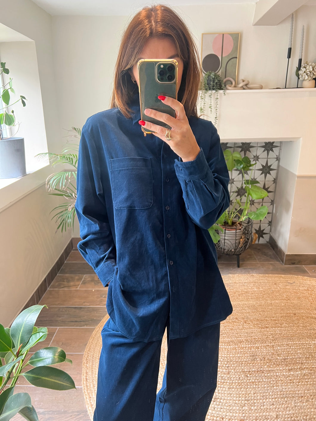 FRNCH Carla Shirt - Marine