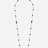 Lyra Phone Chain - White/Blue