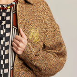 Norah Cropped Jacket - Cinnamon
