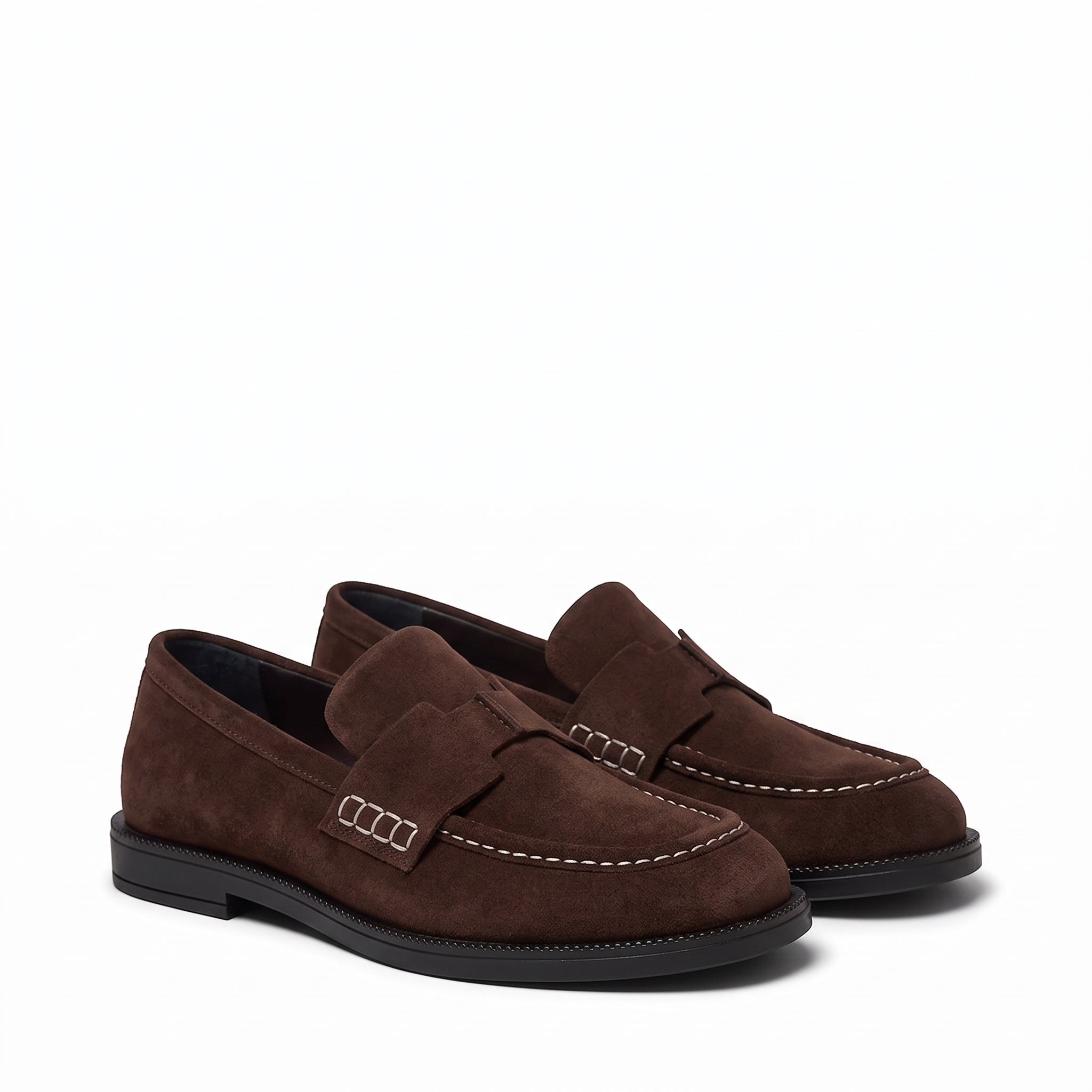 PALilja Loafers - Brown Suede