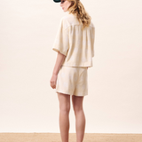 Vaelia Shorts - Cream