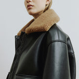 Wayne Jacket - Black/Brown