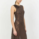 LR Lena 1 Dress - Chocolate