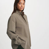 Organic Oversized Shirt - Faded Pink