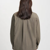 Organic Oversized Shirt - Faded Pink