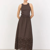 LR Numbia 1 Top - Chocolate