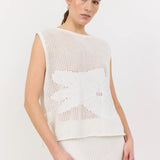 LR Lian 3 Top - Star White