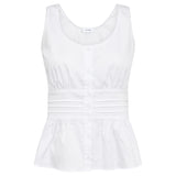 LR Isla Solid 142 Top - White