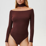 Drunk In Love Bodysuit - Brown