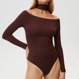 Drunk In Love Bodysuit - Brown