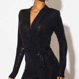 Taylor Jumpsuit - Black Sparkle
