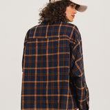 Charlie Drake Scarf Shirt - Blue