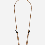 Liam Phone Cord - Brown/Orange