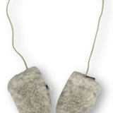 Baby Nemo Mittens - Light Grey