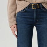 Palma Straight Clean Hem Jean - Moonlight