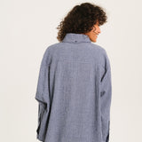 Charlie Mike Scarf Shirt - Blue
