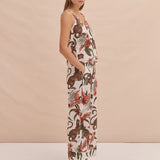 Soleia Pyjama Cami & Wide Leg Set - Cream