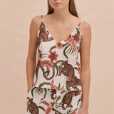 Soleia Pyjama Cami & Wide Leg Set - Cream