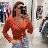 Lahun Wrap Top