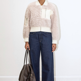 Romane Bomber Jacket - Beige