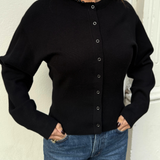 RWAvar LS Cardigan - Black