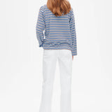 Jivan Top - Wedgewood Stripe