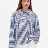 Jivan Top - Wedgewood Stripe