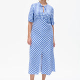 Anneliek Dress - Blue Check