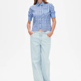 Melaya Shirt - Blue Check