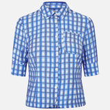 Melaya Shirt - Blue Check