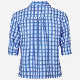 Melaya Shirt - Blue Check