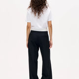 Neyat Trousers - Blackish Pinstripe