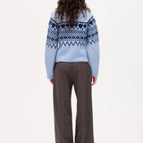 Colin Cardigan - Blue Fair Isle