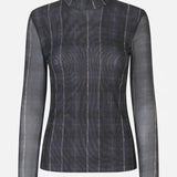 Jodi Top - Navy Check