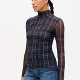 Jodi Top - Navy Check