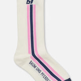 Ling Socks - Creme Pink