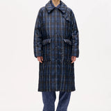 Deana Coat - Navy Check