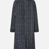 Deana Coat - Navy Check