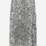 Shania Skirt - Grey Sequins