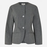 Botilda Jacket - Grey Stripes