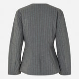 Botilda Jacket - Grey Stripes