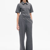 Noor Trousers - Grey Stripes