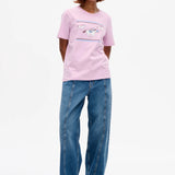 Jawo T-Shirt - Lilac Pink