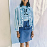 July T-Shirt - Dusk Blue