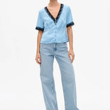 Melonie Blouse - Dusk Blue