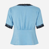Melonie Blouse - Dusk Blue